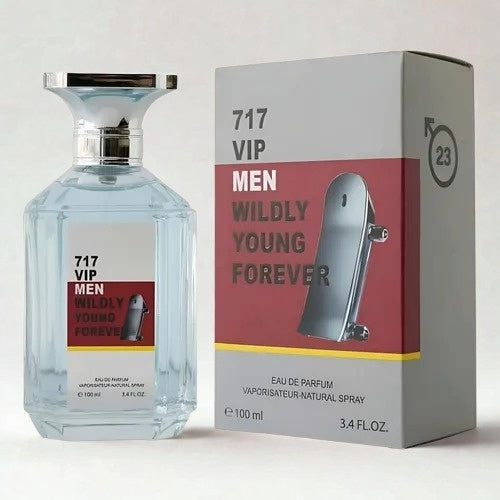PERFUME CABALLERO 100 ML 717 VIP MEN WILDLY YOUNG FOREVER