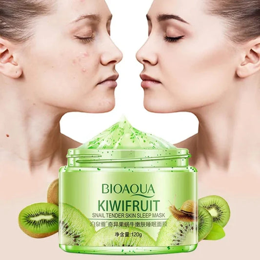 Mascarilla Nocturna en gel de Kiwi Bioaqua