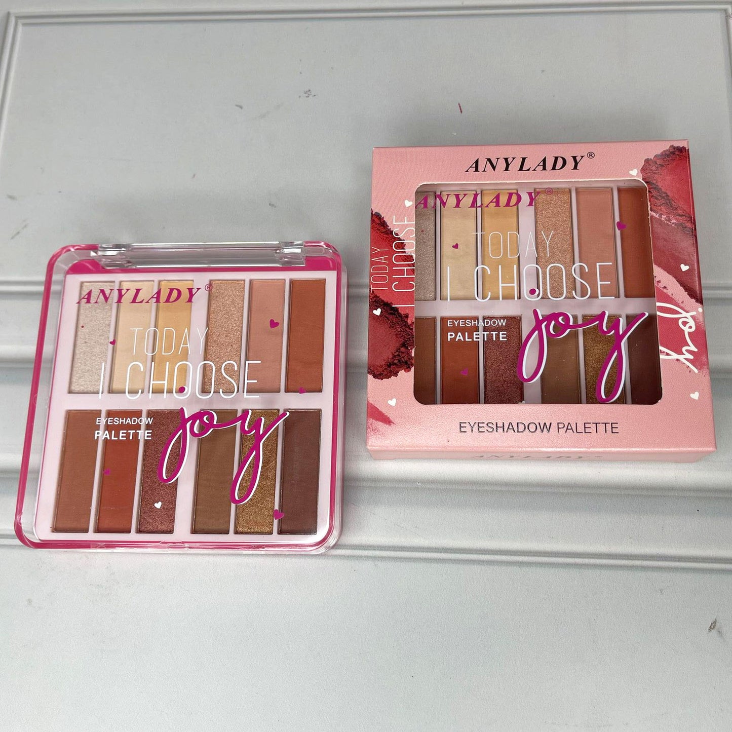 Paleta de sombras Chosse 12 tonos Anylady