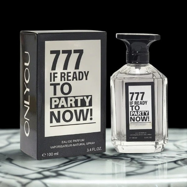 PERFUME CABALLERO 100 ML 777 IF READY TO PARTY NOW