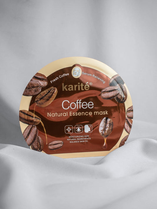 Velo facial hidratante de café Karité