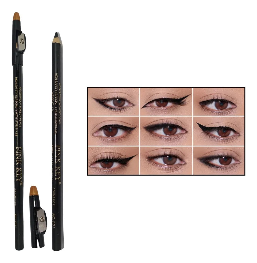 Delineador de Ojos Pinkey Marron/Negro