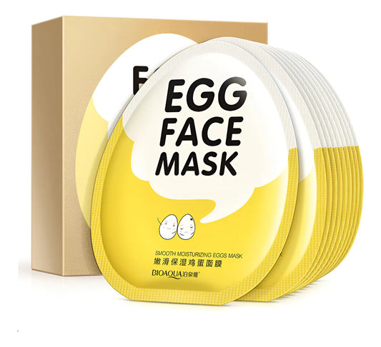 Mascarilla facial para piel seca Bioaqua Egg Face Mask 30g