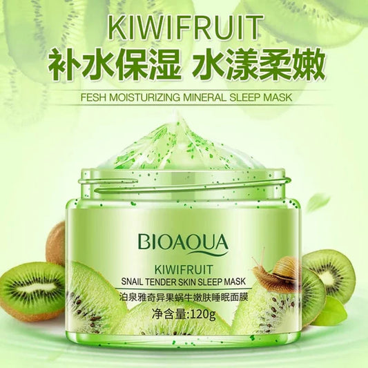 Mascarilla Nocturna en gel de Kiwi Bioaqua