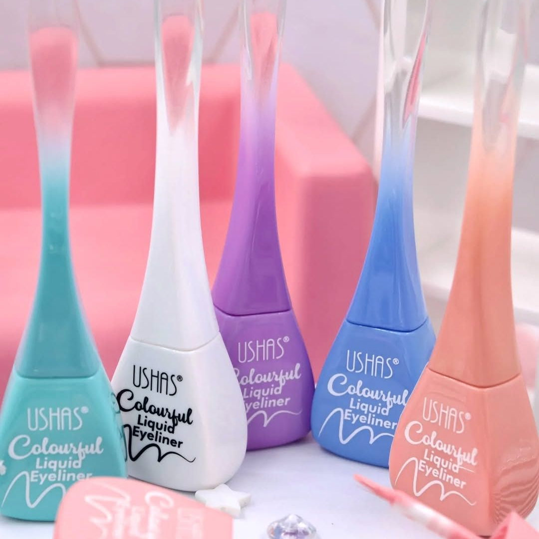 Delineador Liquido Colores ColourFul  Ushas