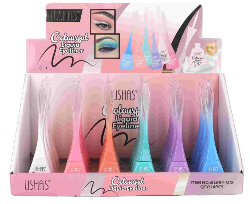 Delineador Liquido Colores ColourFul  Ushas