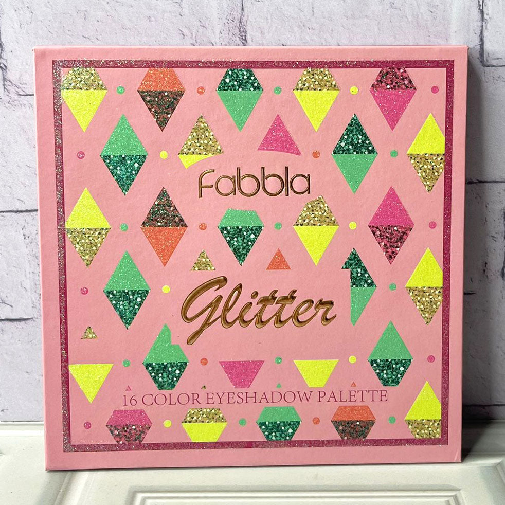 Paleta Glitter 16 Tonos Fabbla