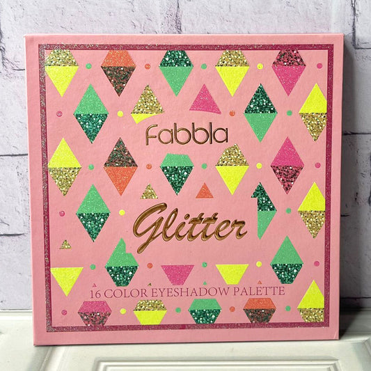 Paleta Glitter 16 Tonos Fabbla
