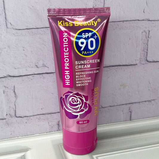bloqueador solar spf 90 kiss beauty