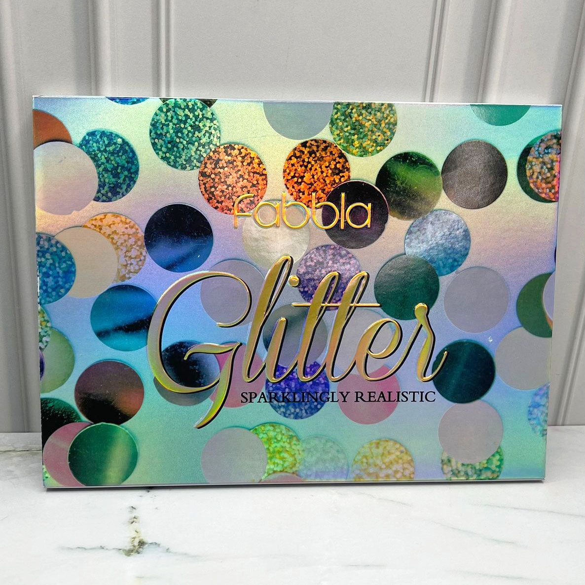 Paleta de sombras 35T Glitter prensado