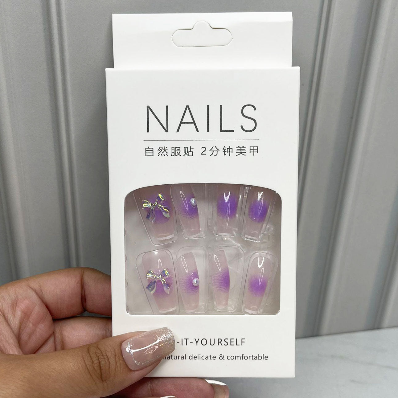 Uñas Postizas con diseño