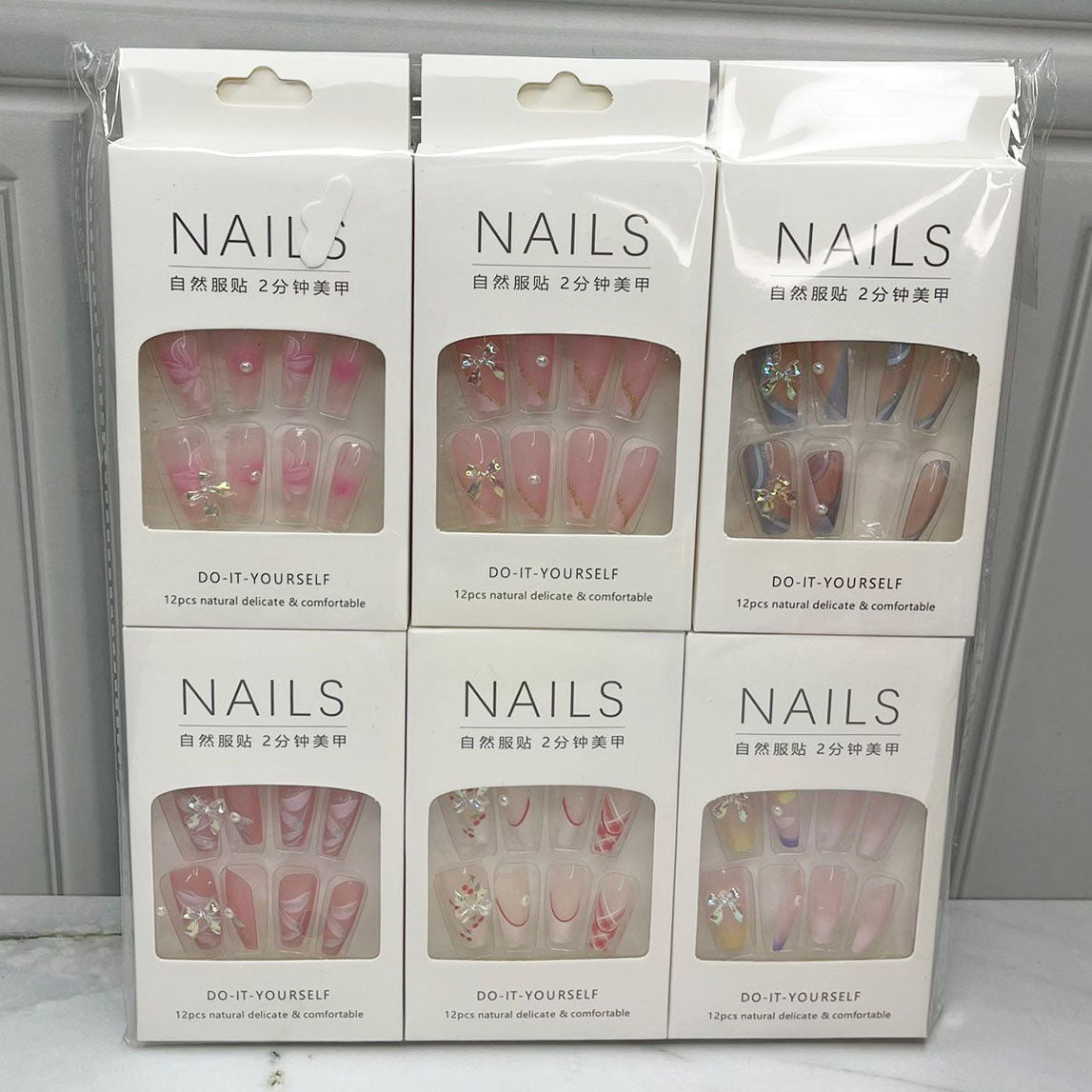 Uñas Postizas con diseño
