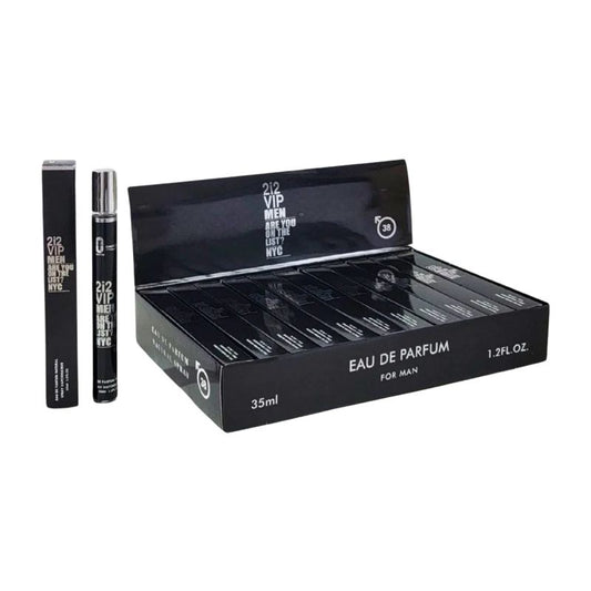 PERFUME EN TUBO PARA HOMBRE 212 VIP MEN ARE YOU IN THE LIST? NYC 35 EDP 35ML