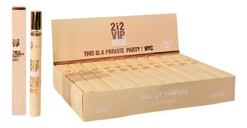 PERFUME EN TUBO PARA DAMA MYSTICAL 2i2 VIP ROSE THIS IS A PRIVATE PARTY 7 NYC EDP 35ML